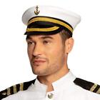 Boland 44367 Captain Nicholas Hat, White/Black/Gold, One Size, Unisex