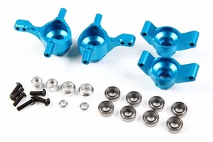 Aluminum TT-02 Front Rear Knuckle Arms Hub Carrier Set for RC Car Tamiya TT02 - Picture 1 of 6