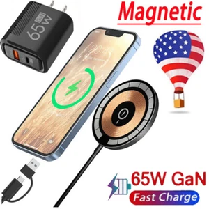 15W Magnetic Mag Safe Wireless Charger Pad For Motorola Moto G Stylus G Power - Picture 1 of 16