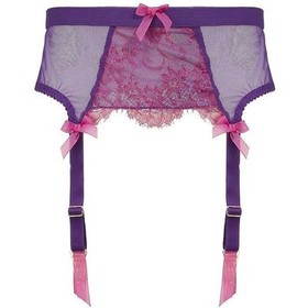 AGENT PROVOCATEUR ROWANA SUSPENDER PURPLE MEDIUM / AP3 / 10-12 BNWT