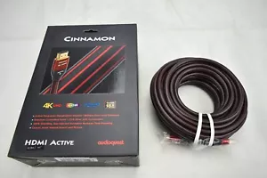 AudioQuest Cinnamon Active HDMI 2.0 Spec, OPEN BOX, 12.5M - Picture 1 of 6