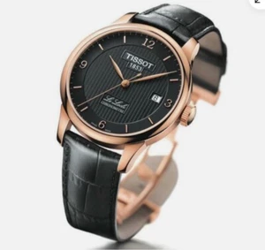Brand New In Box - Tissot Le Locle Men's Black Watch - T006.408.36.057.00 - Picture 1 of 3