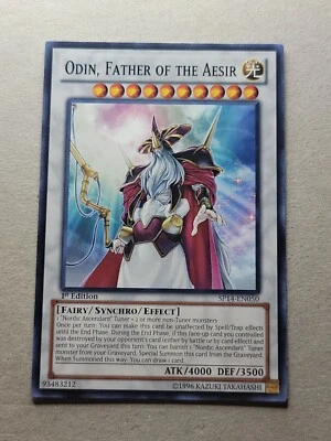 Odin, Father of the Aesir - SP14-EN050 - 1st Edition - YuGiOh-LP  - Image 1 of 2