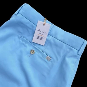 Peter Millar Crown Sport Salem Shorts Cottage Blue Size 42 $98 - Picture 1 of 9