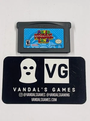 GBA - Mario Pinball Land Nintendo Gameboy Advance Carrito Solo #2906 Foto 1 de 3