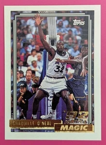 1992 Shaquille O'Neal Topps Rookie GOLD Karte #362 SHAQ RC NM-MT - Bild 1 von 6