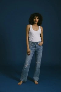 100% Cotton Edwin CAI Slayer Straight Denim Jeans Sz 27 made in the USA NWT - Picture 1 of 11