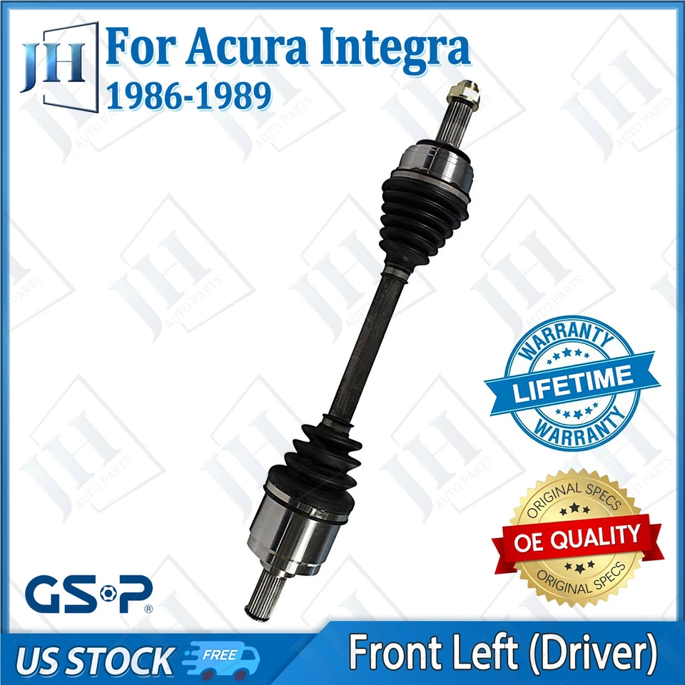 Junta de eje CV conductor delantero izquierdo original para 1986 1987 1988 1989 Acura Integra Foto 1 de 4