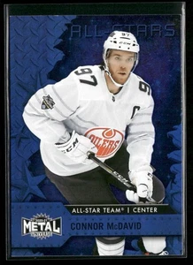 Skybox Metal Universe 2020-21 - Connor McDavid #192 Spectrum Blue PMG - Imagen 1 de 2