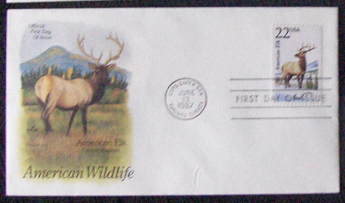 U.S. Soilift 野生動物 ファーストデイカバーコレクション/1987年