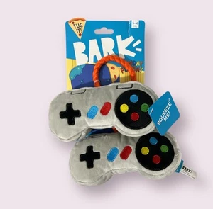 Bark Box "Ate-Bit Controllers " Dog Toy Old School Nintendo Controllers - Picture 1 of 3
