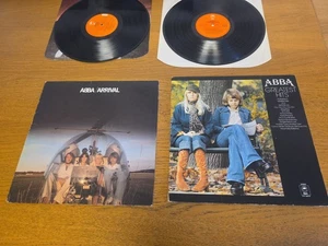 2 ABBA VINYL LP RECORDS GREATEST HITS & Arrival - Picture 1 of 12