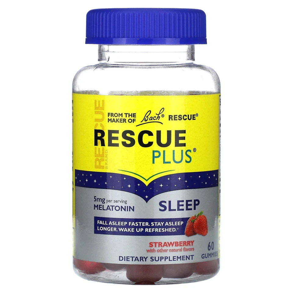 Bach Rescue Sleep Liquid Melts - 60 Count 1842053