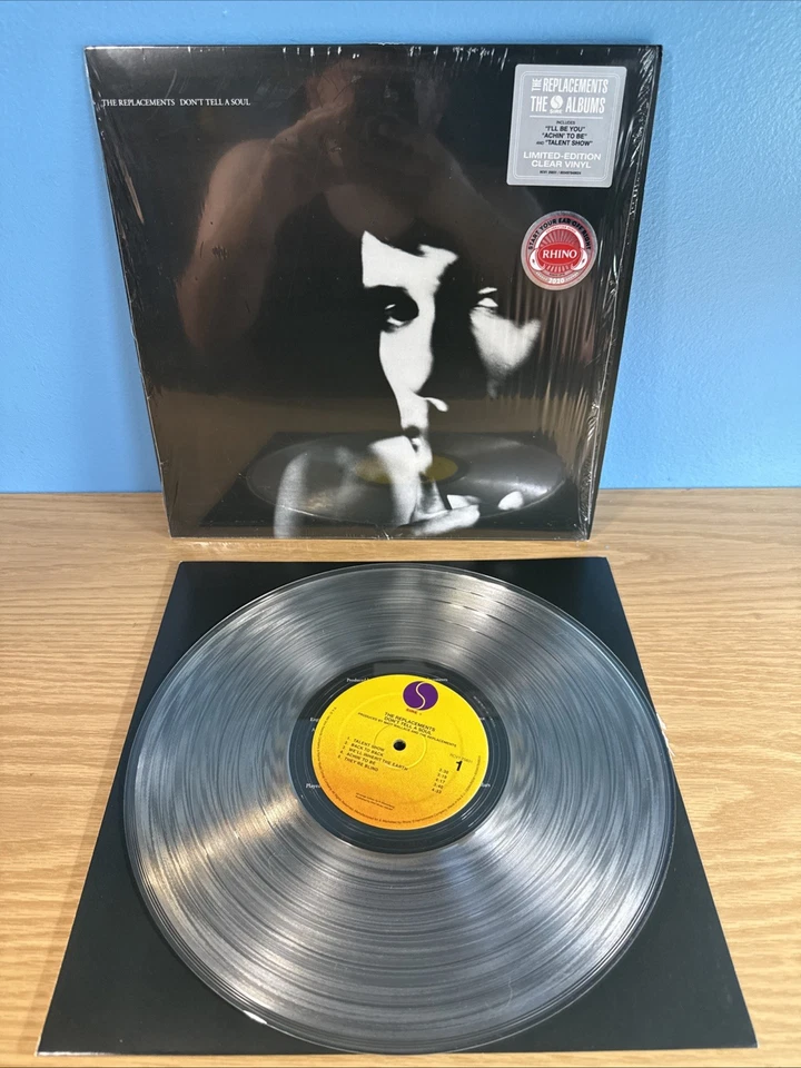 The REPLACEMENTS Dont Tell A Soul Paul Westerberg CLEAR vinyl LP Rhino in Shrink Foto 1 de 4