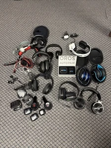 LOT OF 21 HEADPHONES, GAMING, MUSIC, WIRED Wireless Ect (UNTESTED) - Picture 1 of 16