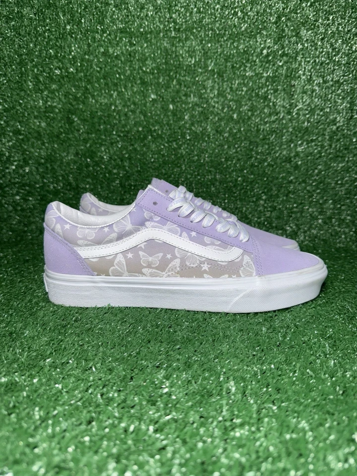 Tênis de Skate Vans Old Skool Low Monarch Butterfly Feminino Tamanho 9.5 - Imagem 1 de 4