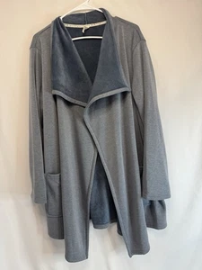 Hue Women’s Soft Gray Sweater/Wrap L/XL - Picture 1 of 3