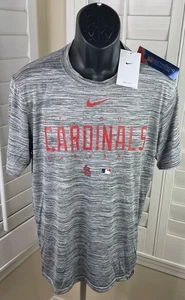 Nike MLB St. Louis Cardinals grau Authentic Collection Velocity Shirt - Herren M - Bild 1 von 6