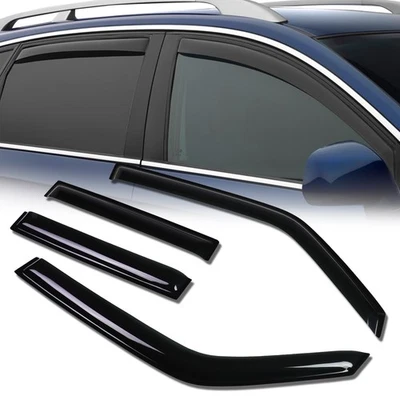 FOR 1997-2004 MONTERO SPORT SMOKED WINDOW VISOR VENT RAIN SHADE DEFLECTOR GUARD - Image 1 of 4