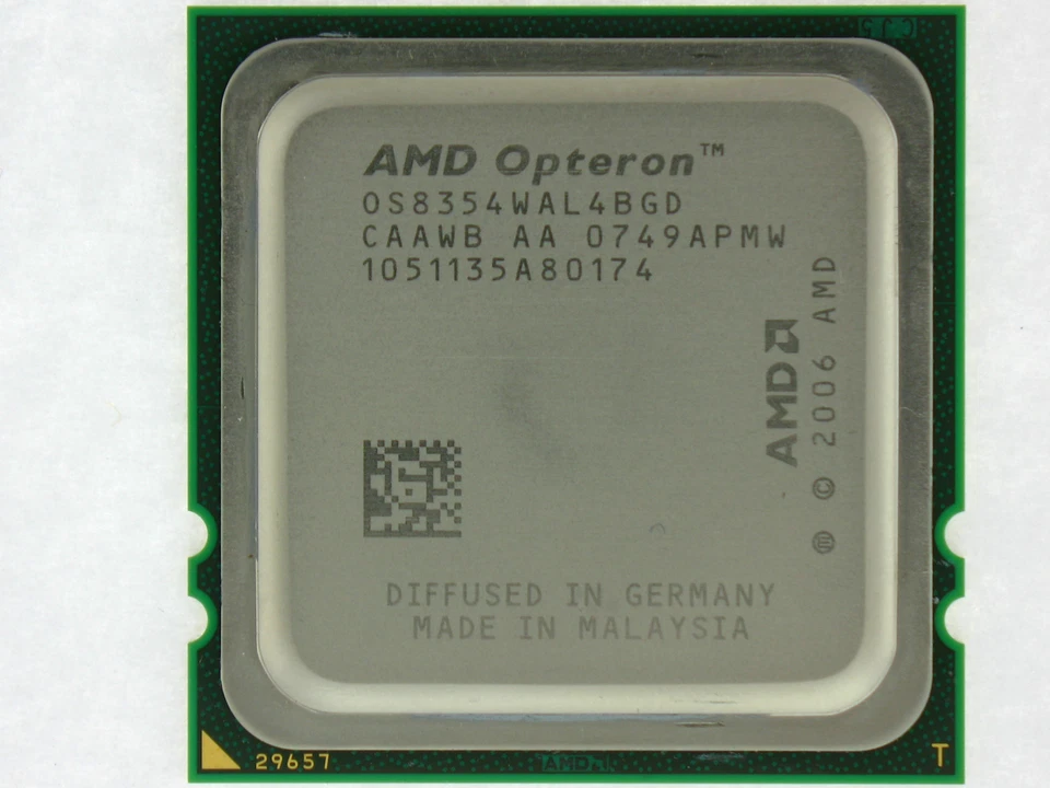 AMD Third-Generation Opteron 8354 - 2.2 GHz Quad-Core (OS8354WAL4BGD) Processor - Image 1 of 2