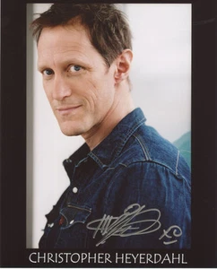 Autógrafo de Christopher Heyerdahl Crepúsculo Amanecer Luna Nueva Autógrafo - Imagen 1 de 1