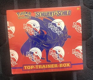 Pokemon Top Trainer Box Schwert & Schild deutsch Neu,OVP,Lizenz - Bild 1 von 2