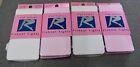 4 New Cathy Rose Fishnet Tights Pink White Lot Queen Q Pantyhose 1X 2X 3X