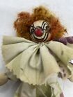 Vintage Clown Doll Dressed Deceased Estate Soft