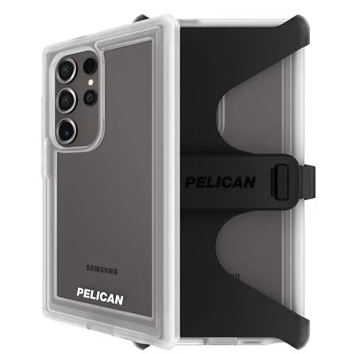 Pelican Voyager Clear Case and Holster - Samsung Galaxy S24 Ultra - Image 1 of 3