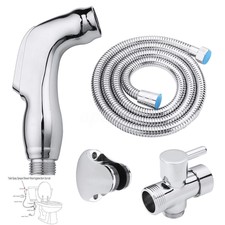 ABS Douchette Toilette Bidet Douchette Pomme Pulvérisateur WC Salle de Bain Set