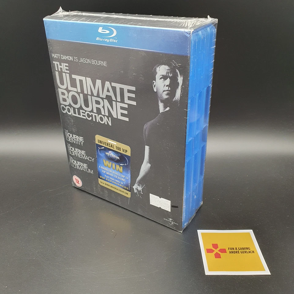 The Ultimate Bourne Collection Blu-ray (uk-version mit deutscher Tonspur)