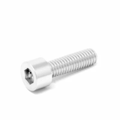 M6 X 20mm Alluminio 7075 T6 Tappo Presa Allen Vite Bullone 20 x 1.0 Argento - Immagine 1 di 2