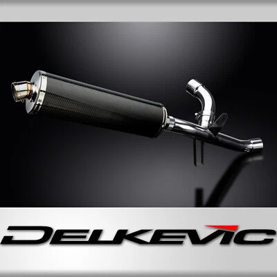 Ducati Multistrada 950 Delkevic 18" Carbon Oval Muffler Exhaust Slip On 17-21 - Image 1 of 4