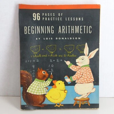Beginning Arithmetic 1937 Counting Addition Subtraction Homeschooling 96 Pages - Image 1 of 4
