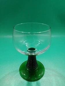 1 x Vintage Cristal D'Arques Durand Beehive Stem Roemer Hock Wine Glasses 13.5cm - Picture 1 of 9