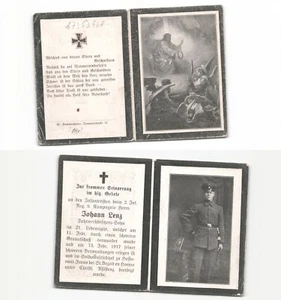 (b7353908) Sterbebildchen LENZ München 1. Weltkrieg, Nachlass Motorradren - Bild 1 von 1
