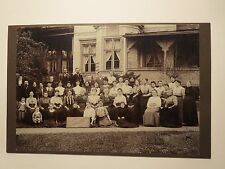 Wernigerode - 1908 - Gruppenbild vor einem Haus - Frauen Männer Kinder / KAB