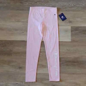 NWT Champion Youth Girls Pink Leggings Size L - Picture 1 of 8