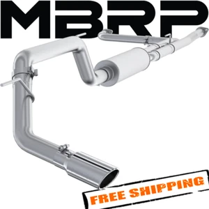 MBRP S5408AL Single 3" Aluminized Exhaust for 2016-2020 Nissan Titan XD 5.6L V8 - Picture 1 of 2