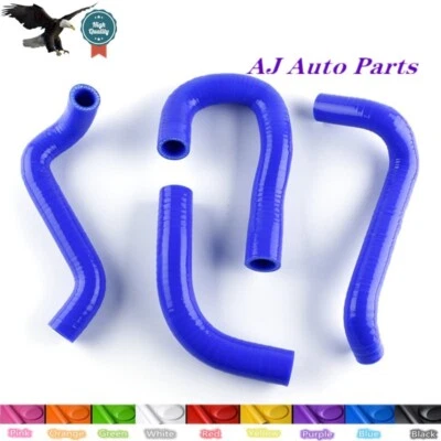 Manguera de radiador de silicona para Kawasaki Ninja 500R EX500 GPZ50 1994-2009 - azul Foto 1 de 4