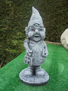 Dwarf/Gnome nurse concrete garden ornaments - Picture 1 of 4