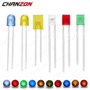 2x3x4 2x5x7 5x4x6 rechteckig quadratisch oval klar diffuse Farbe LED Emissionsdiode - Bild 1 von 14