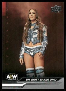 2024 Upper Deck AEW #26 Dr. Britt Baker DMD wrestling card - Picture 1 of 2