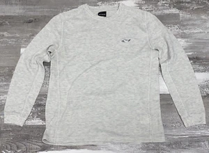 Greg Norman for Tasso Elba Gray Thermal Waffle Knit Shirt Size Medium - Picture 1 of 8
