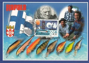 Fishing Excellent Lures Wobbles Rapala Finland Maxi FDC Card 1994 - Picture 1 of 1