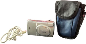 Olympus Camedia D-550 Zoom 3.0MP Digital Camera Memory Card Case AV Cord TE - Picture 1 of 12