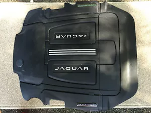 Cubierta de motor Jaguar XKR | Cubierta de motor sobrealimentada Jaguar genuina - Imagen 1 de 3