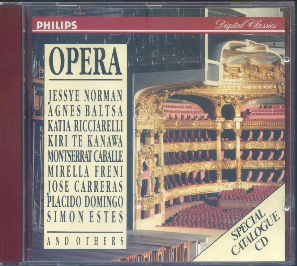 CD Opera - Special Catalogue CD - Jessye Norman, Montserrat Caballe u.a. - Bild 1 von 1