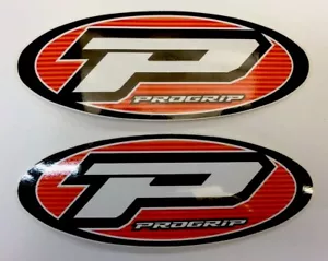 2x PROGRIP Oval Stickers Decals Genuine 140x50mm, Mx, Motocross, Trials - Picture 1 of 1