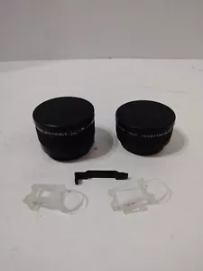 Chinon Auxiliary Wide Angle & Telephoto Lens Set for Chinon 35-FA Super - Picture 1 of 9